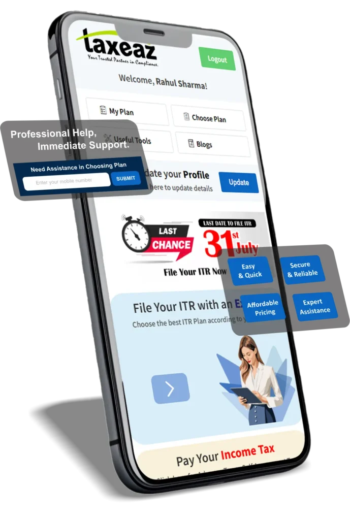 Taxeaz Anytime Anywhere